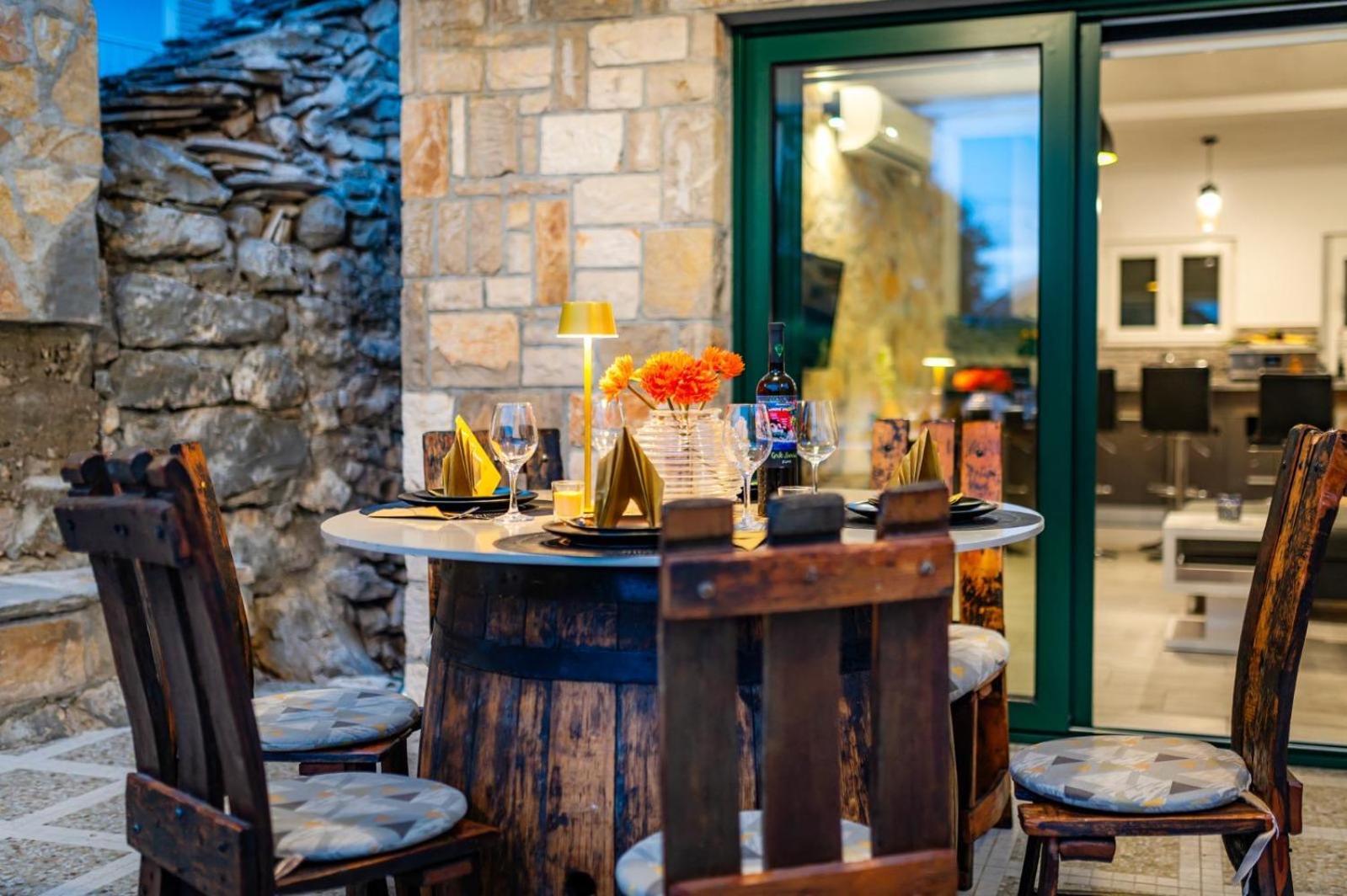 Villa Oaza Primosten With Heated Pool エクステリア 写真