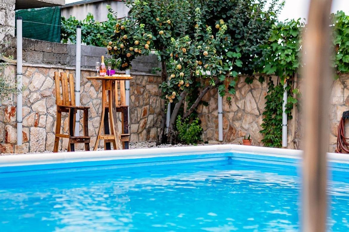 Villa Oaza Primosten With Heated Pool エクステリア 写真